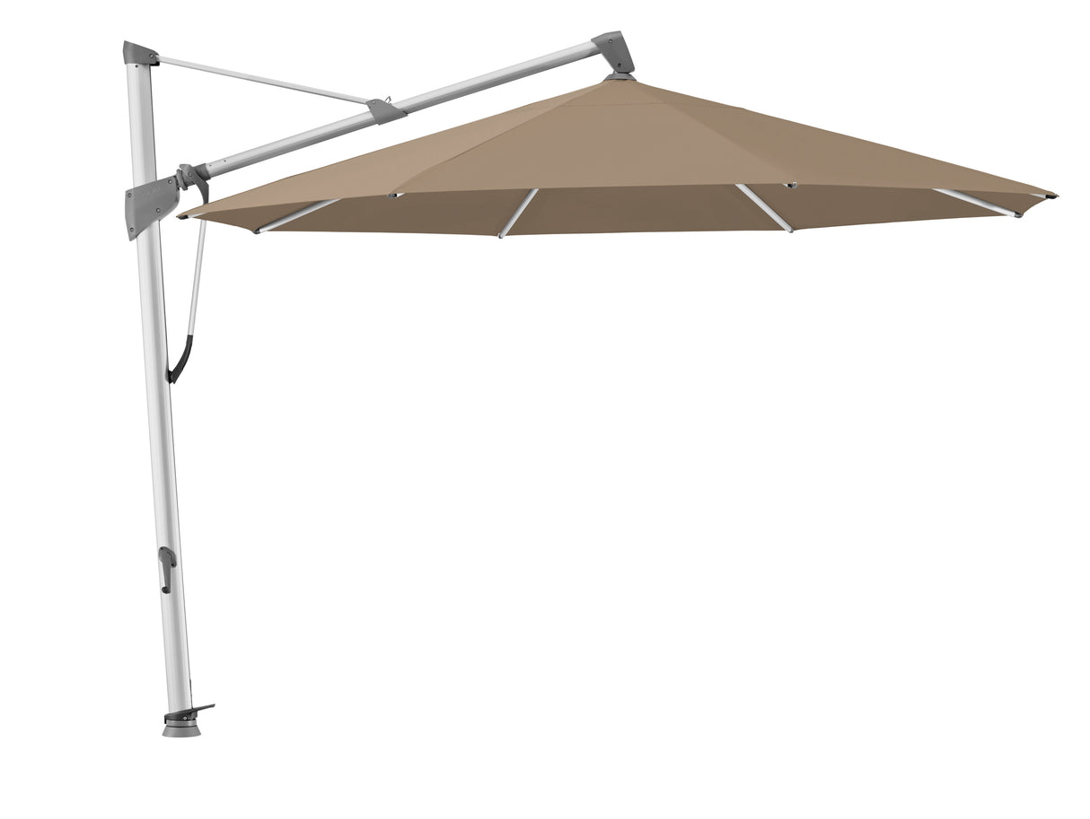 Glatz SOMBRANO Sonnenschirm, Gestell Aluminium natureloxiert - rund