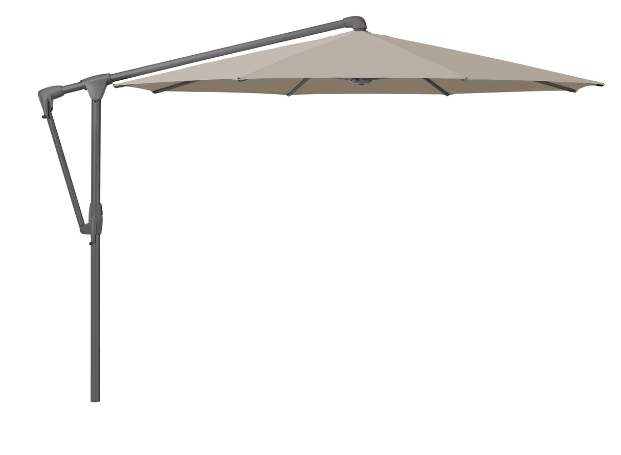 Glatz SUNWING CASA Sonnenschirm, Gestell Aluminium anthrazit pulverbeschichtet - rund