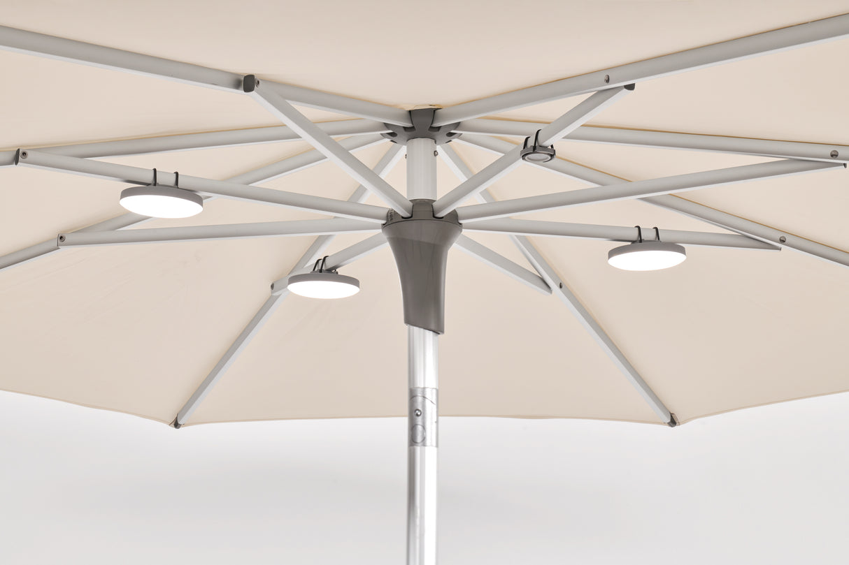 Glatz - OSYRION Spot LED Akku-Licht, 2er Set, mit Fernbedienung, inkl. Ladegerät und Ladekabel